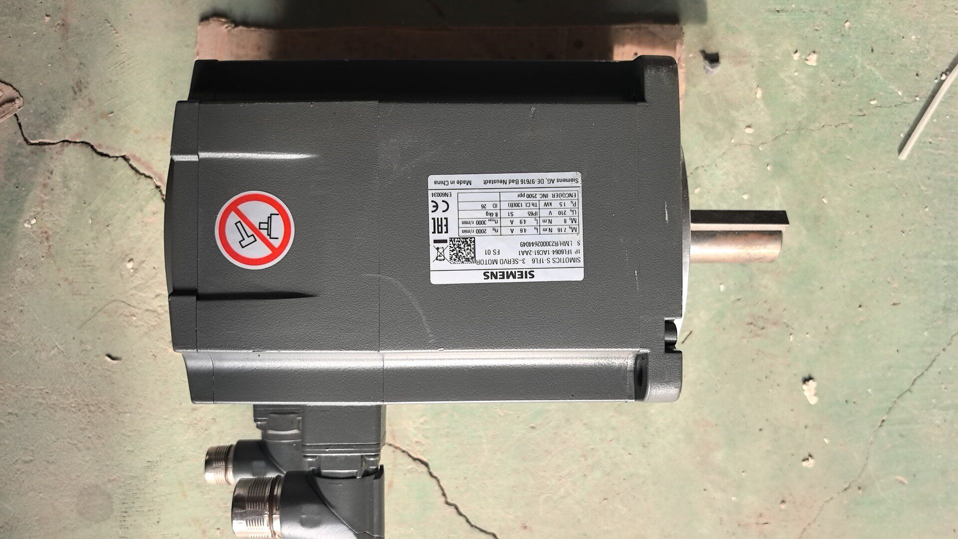 Siemens 1FL6064-1AC61-2AA1 SIMOTICS S-1FL6 Сервомотор