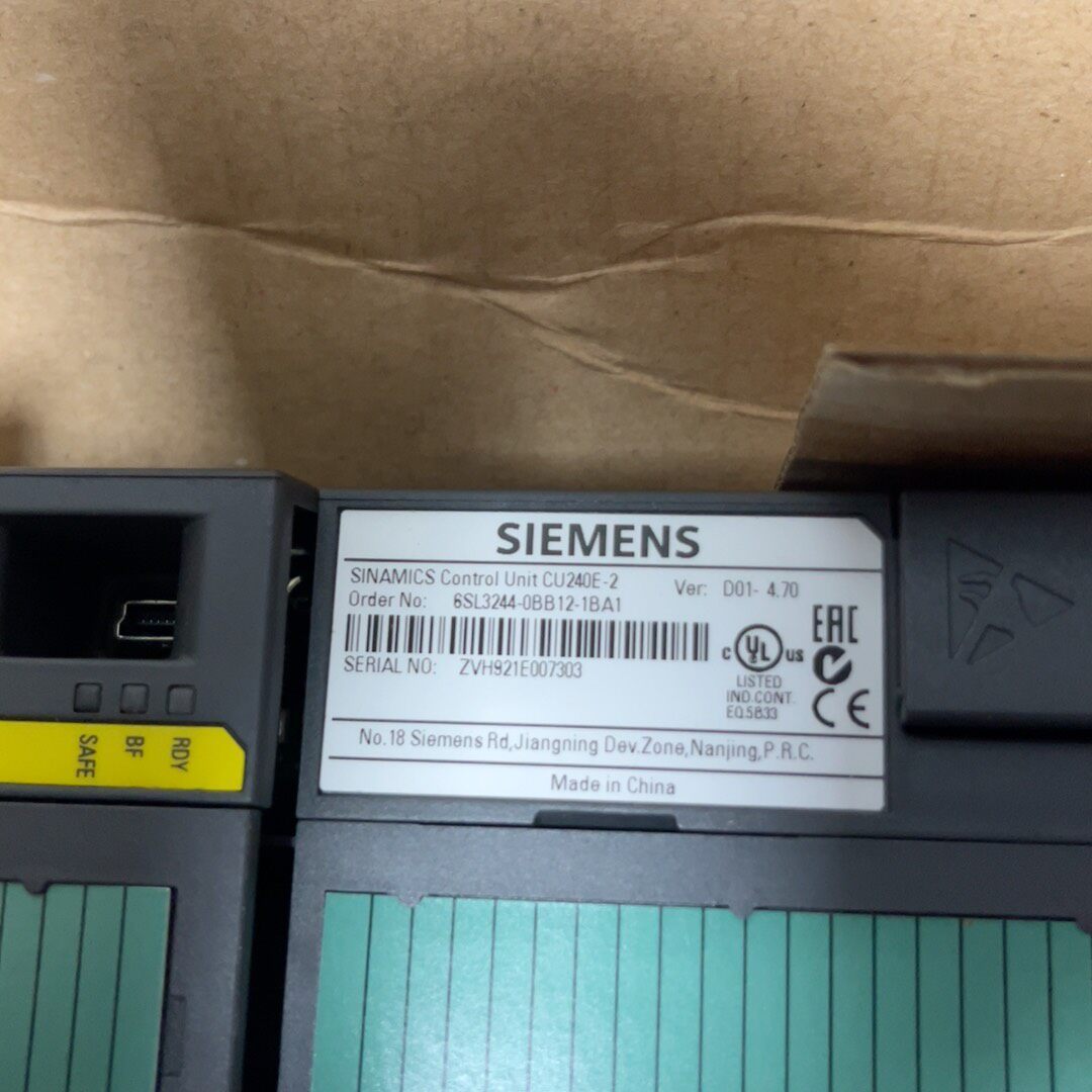 Siemens 6SL3244-0BB12-1BA1 CU240E-2 Блок управления 2