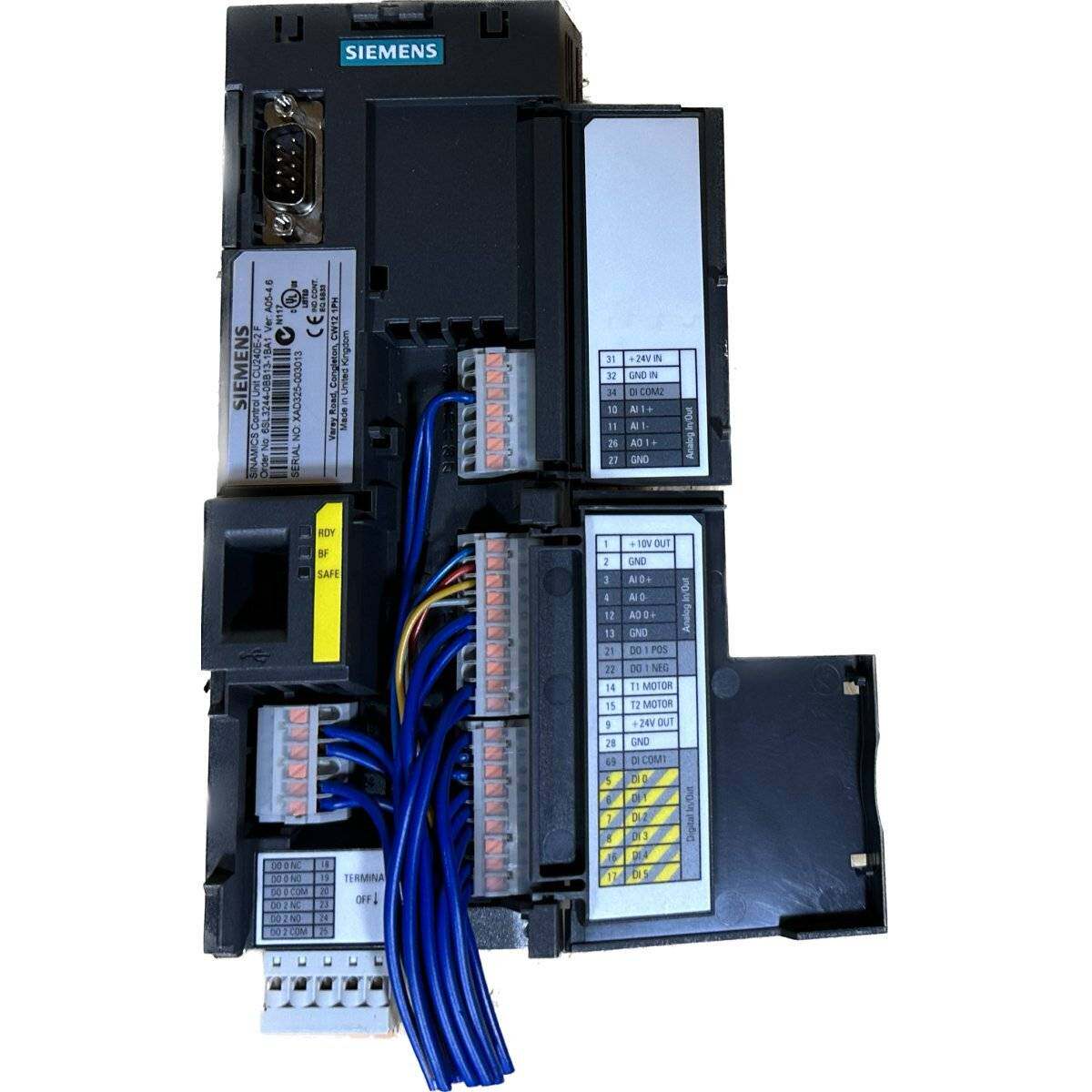 Siemens 6SL3244-0BB13-1BA1 CU240E-2 F Блок управления 3