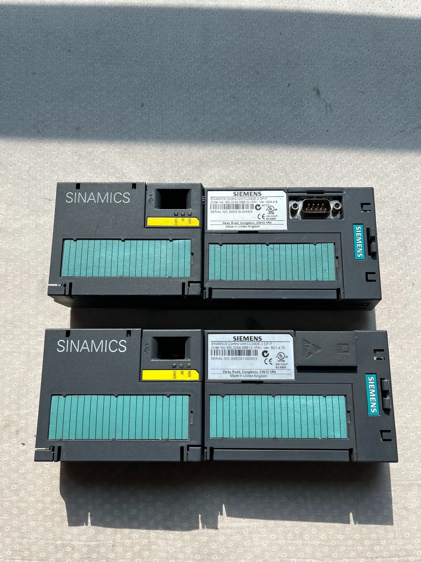 Siemens 6SL3244-0BB13-1PA1 CU240E-2 F Блок управления