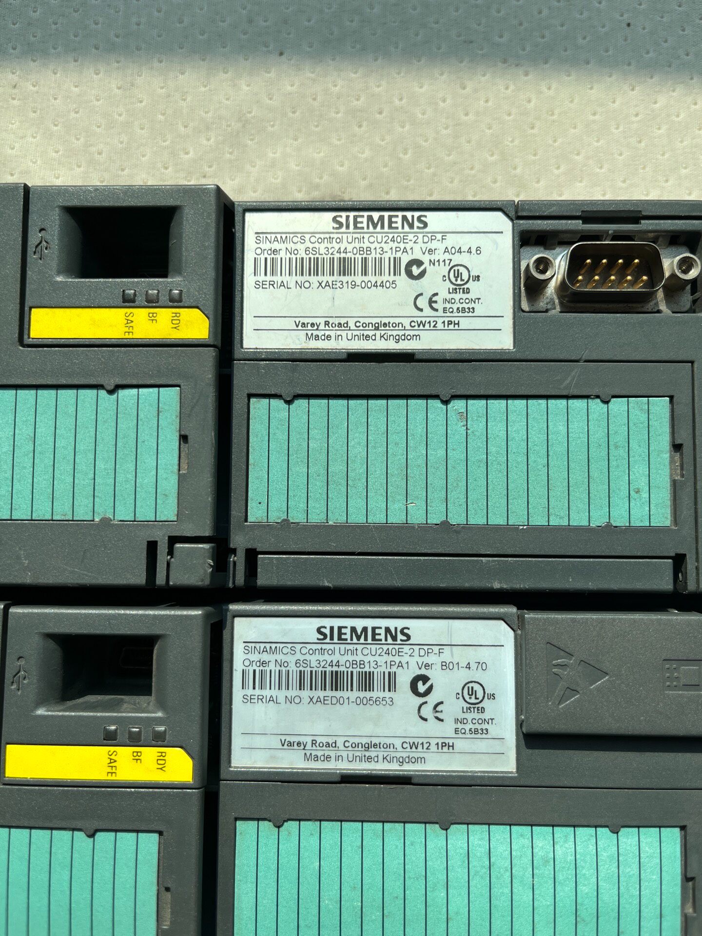 Siemens 6SL3244-0BB13-1PA1 CU240E-2 F Блок управления 2