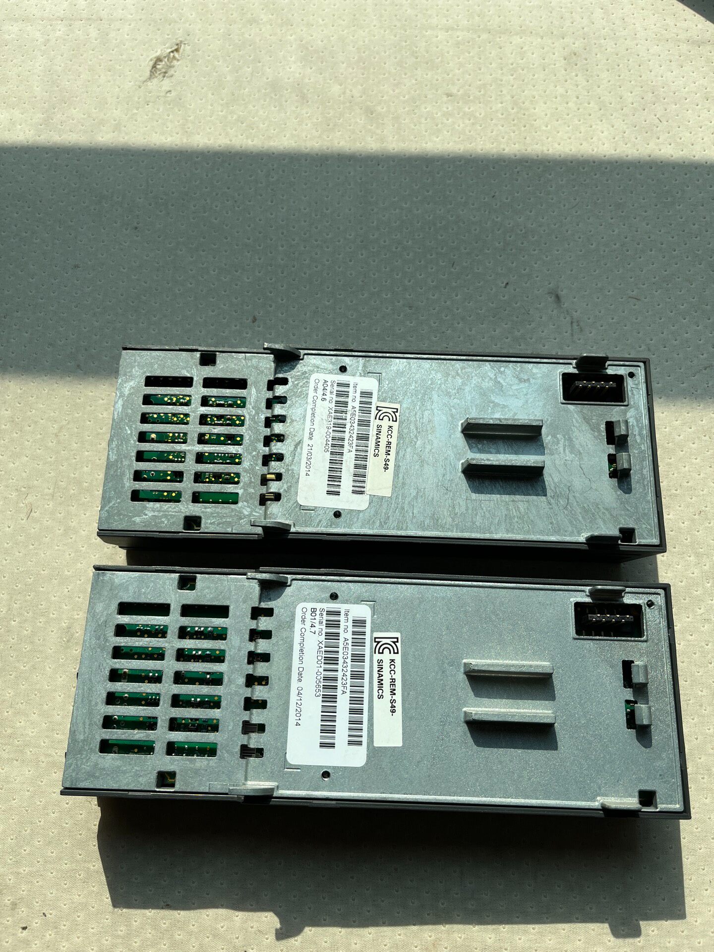 Siemens 6SL3244-0BB13-1PA1 CU240E-2 F Блок управления 4