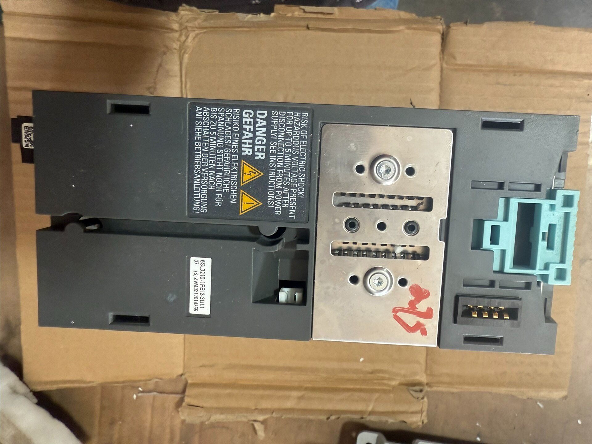 Siemens 6SL3210-1PE12-3AL1 PM240-2