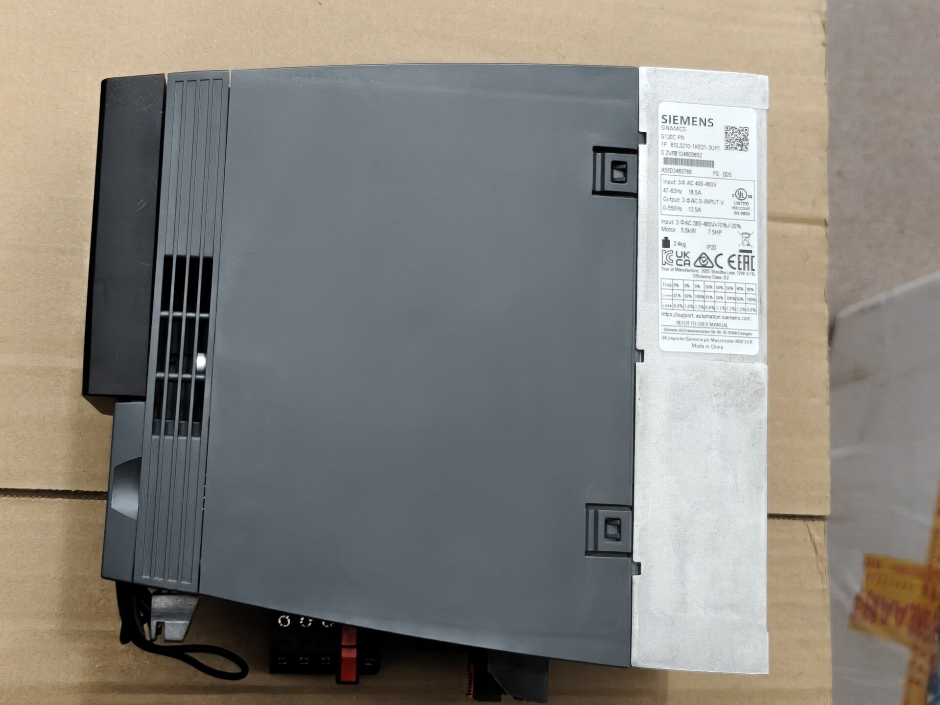 Siemens 6SL3210-1KE21-3UF1 G120C PN Преобразователь частоты 3