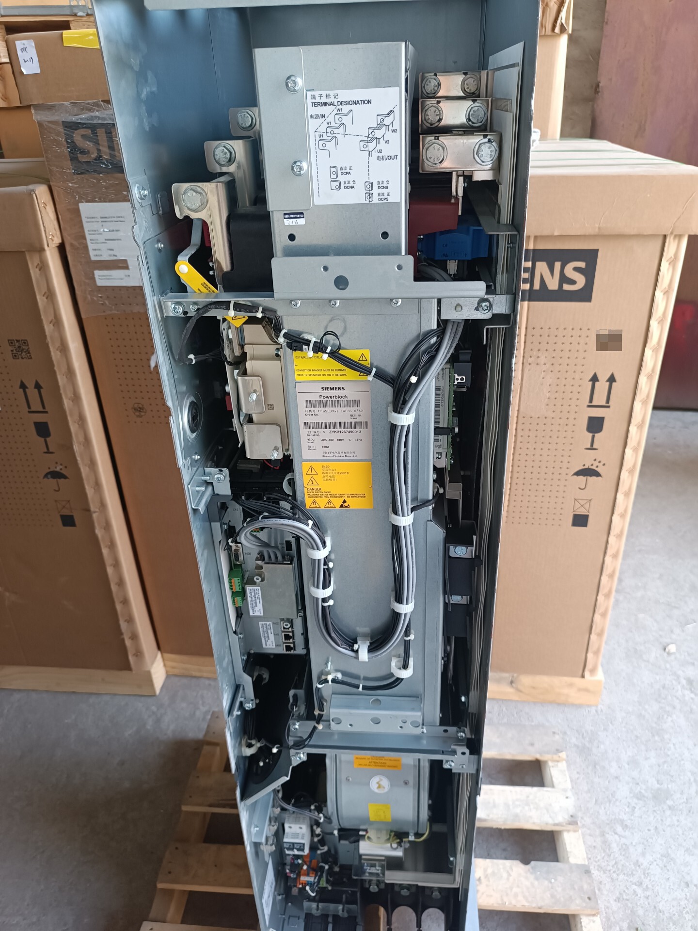 Siemens 6SL3310-1GE35-0AA3 SINAMICS G130 Преобразователь частоты 2