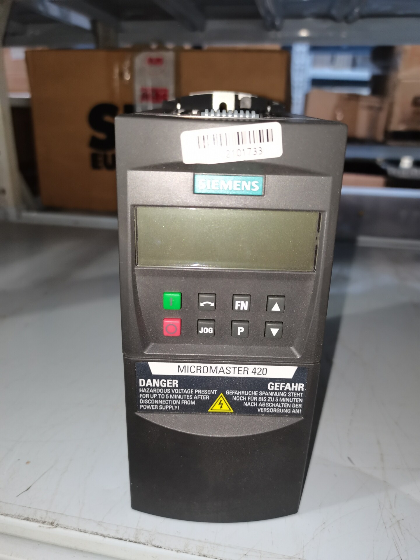 Siemens 6SE6420-2UD13-7AA1 MICROMASTER 420 Преобразователь частоты
