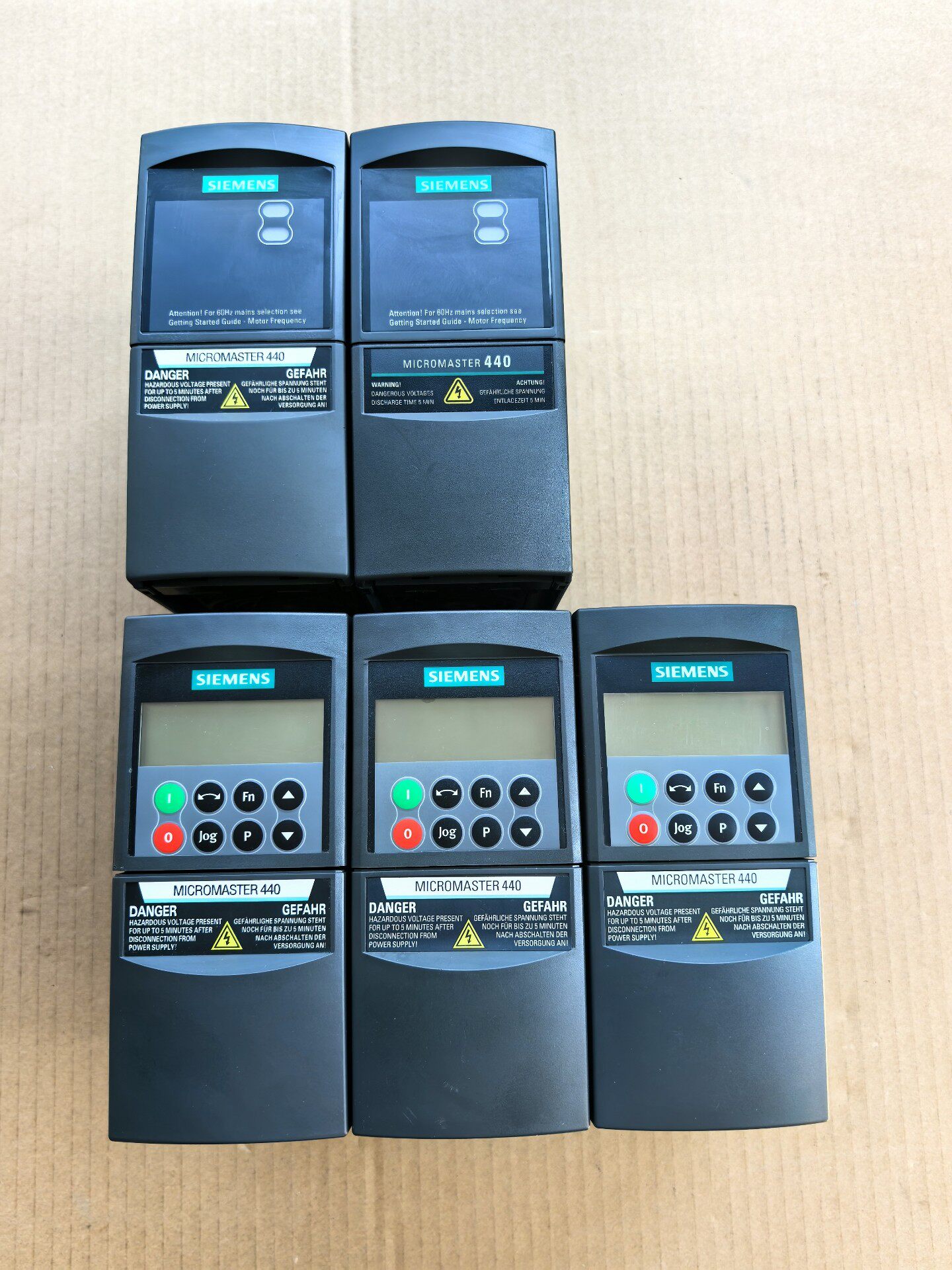 Siemens 6SE6440-2UD17-5AA1 MICROMASTER 440 Преобразователь частоты