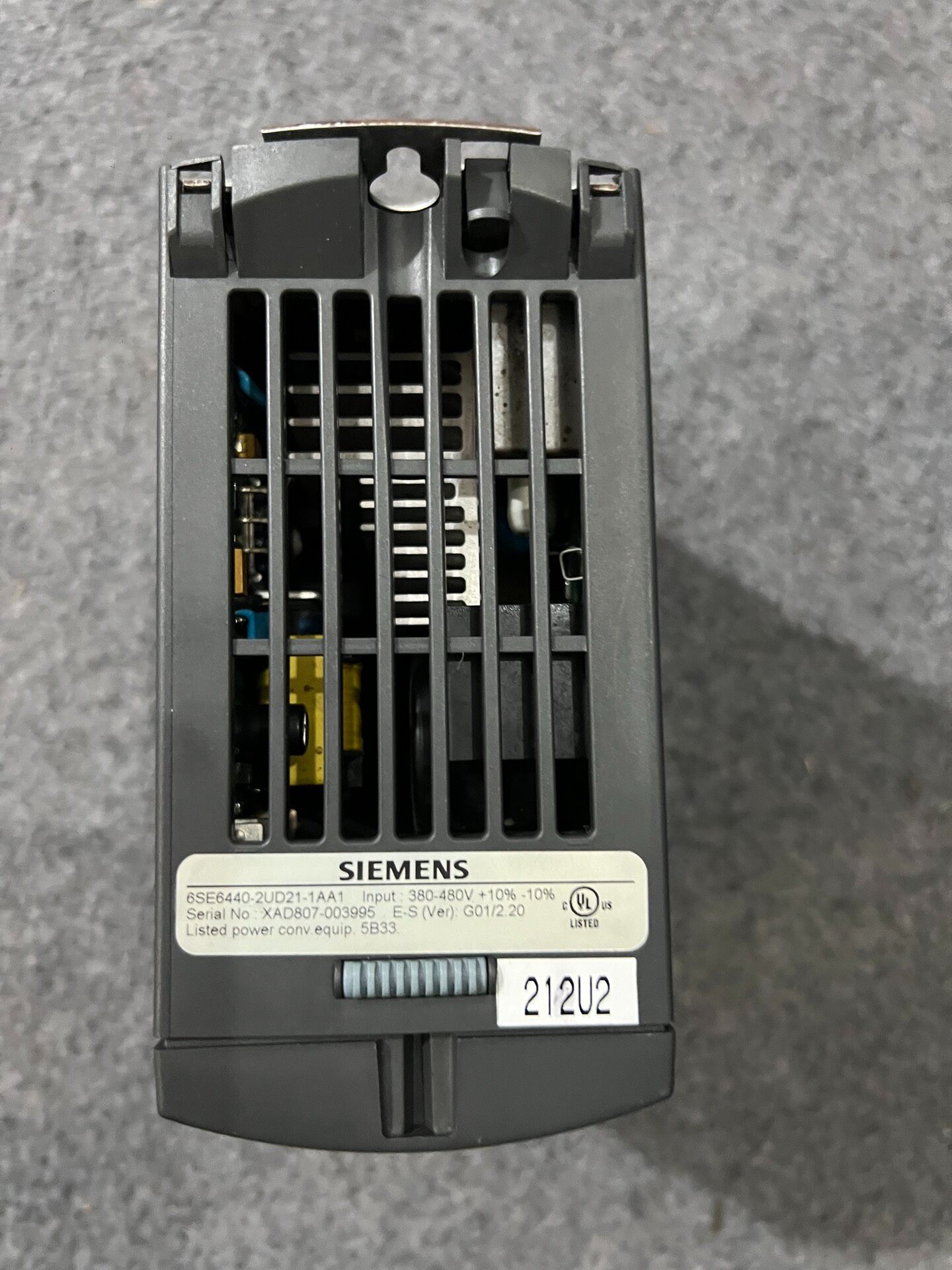 Siemens 6SE6440-2UD21-1AA1 MICROMASTER 440 Преобразователь частоты 4
