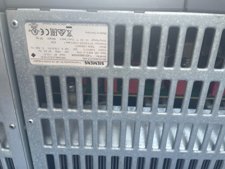 Siemens 6SE6440-2UD37-5FA1 MICROMASTER 440 Преобразователь частоты 3