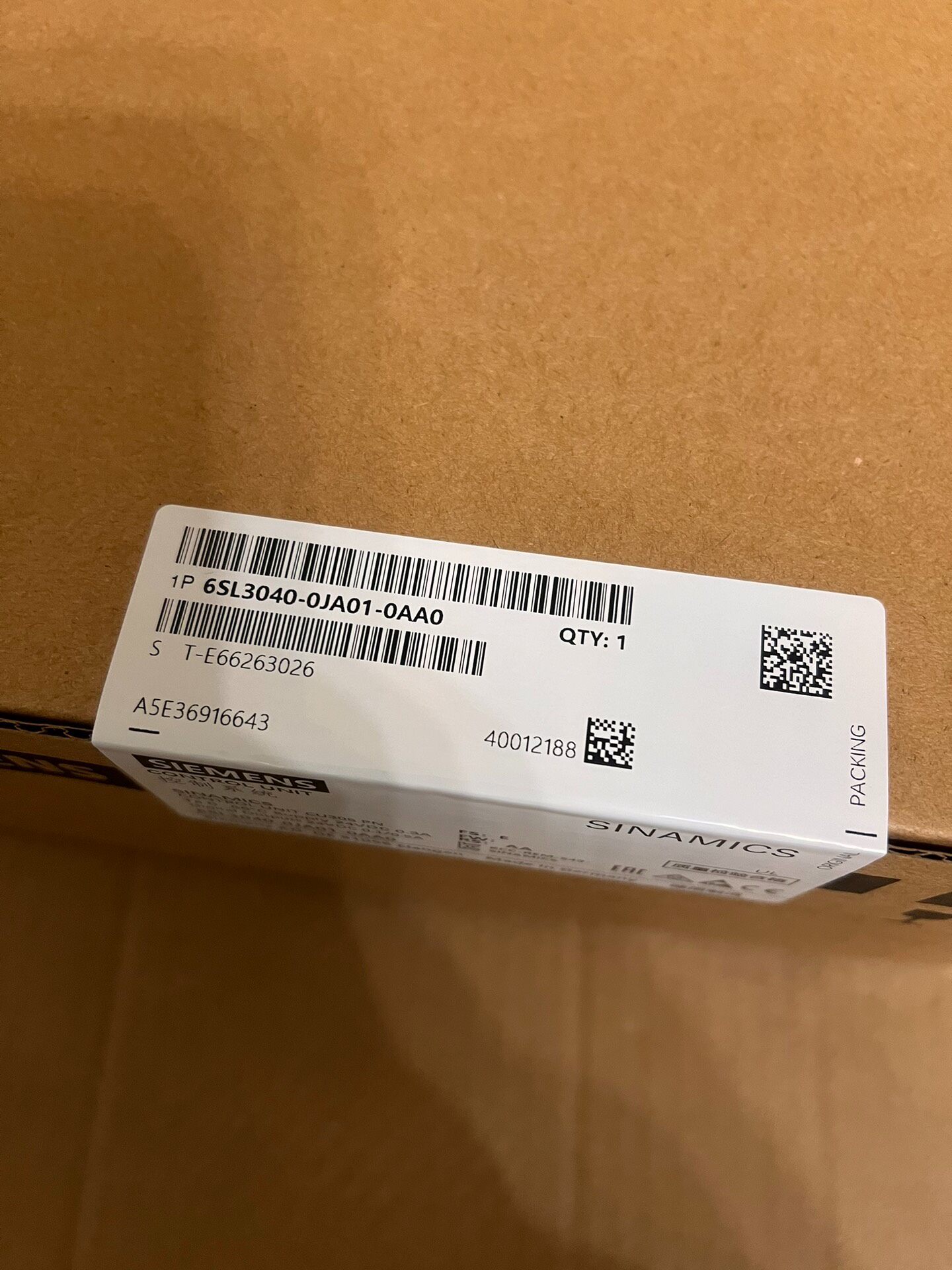 Siemens 6SL3040-0JA01-0AA0 SINAMICS S120 Сервопривод 3