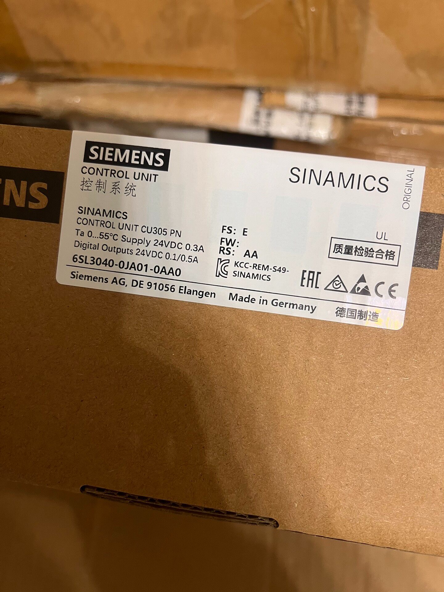 Siemens 6SL3040-0JA01-0AA0 SINAMICS S120 Сервопривод 4
