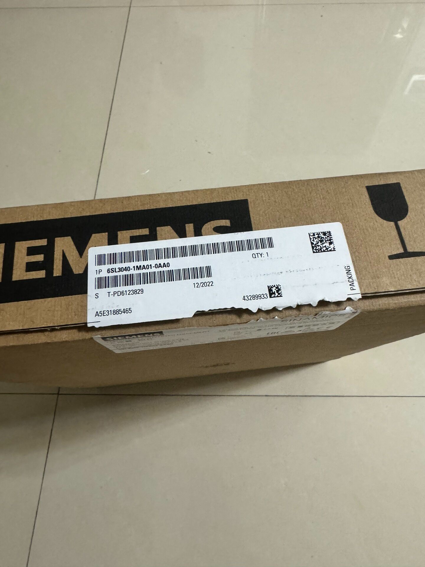 Siemens 6SL3040-1MA01-0AA0 SINAMICS S120 Сервопривод 2