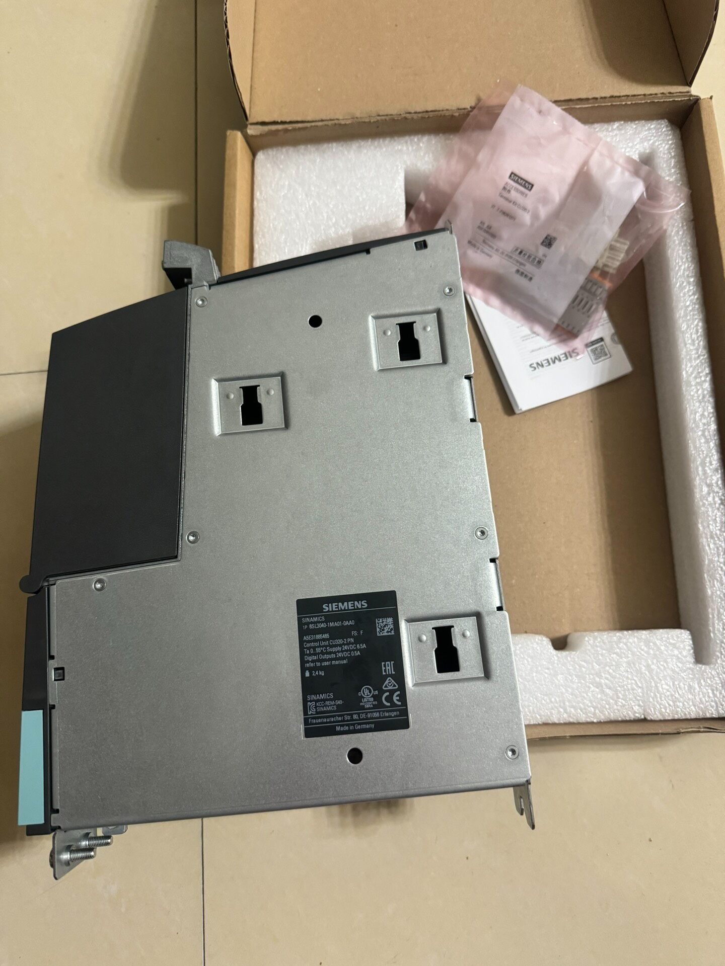 Siemens 6SL3040-1MA01-0AA0 SINAMICS S120 Сервопривод 4