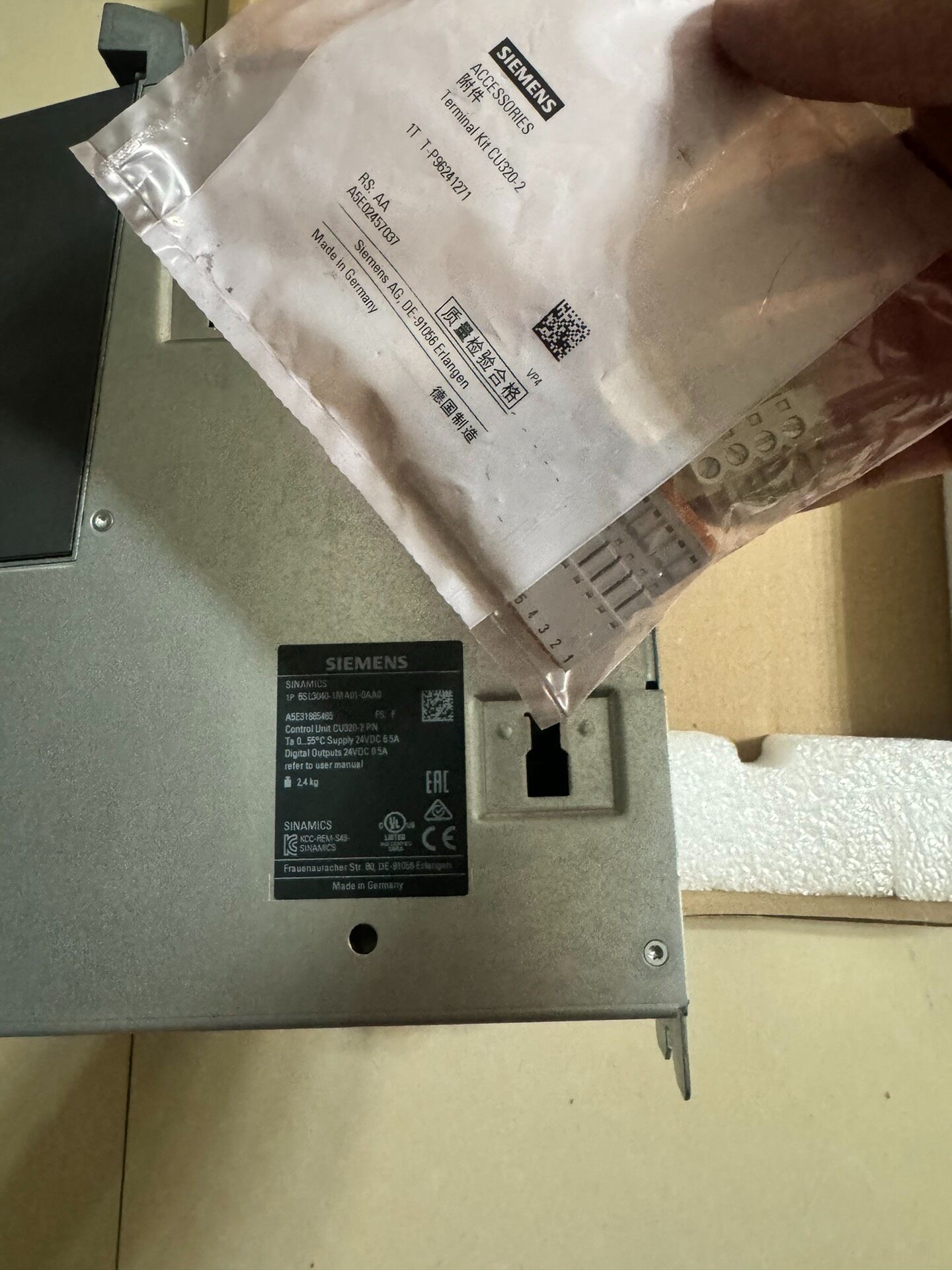 Siemens 6SL3040-1MA01-0AA0 SINAMICS S120 Сервопривод 5