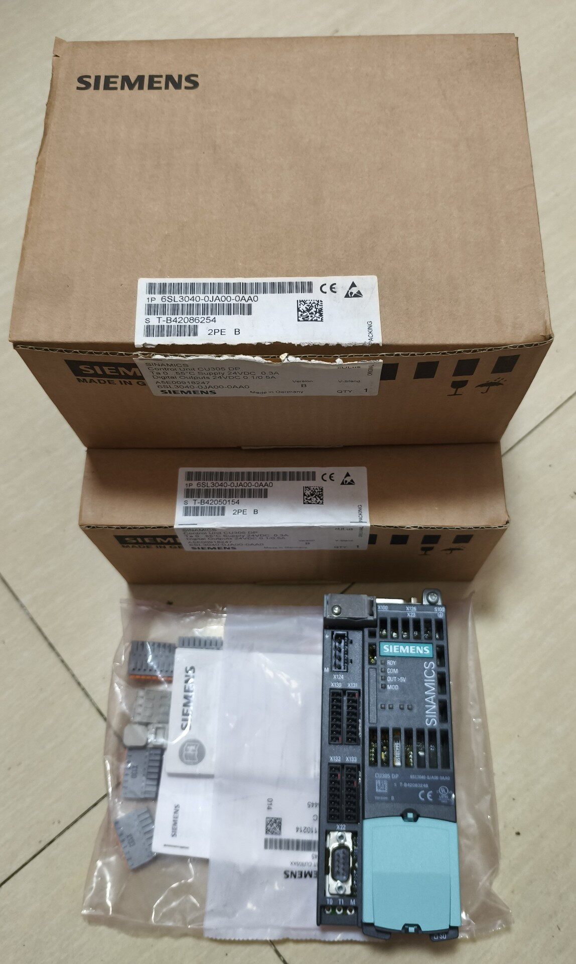 Siemens 6SL3040-0JA00-0AA0 SINAMICS S120 Сервопривод