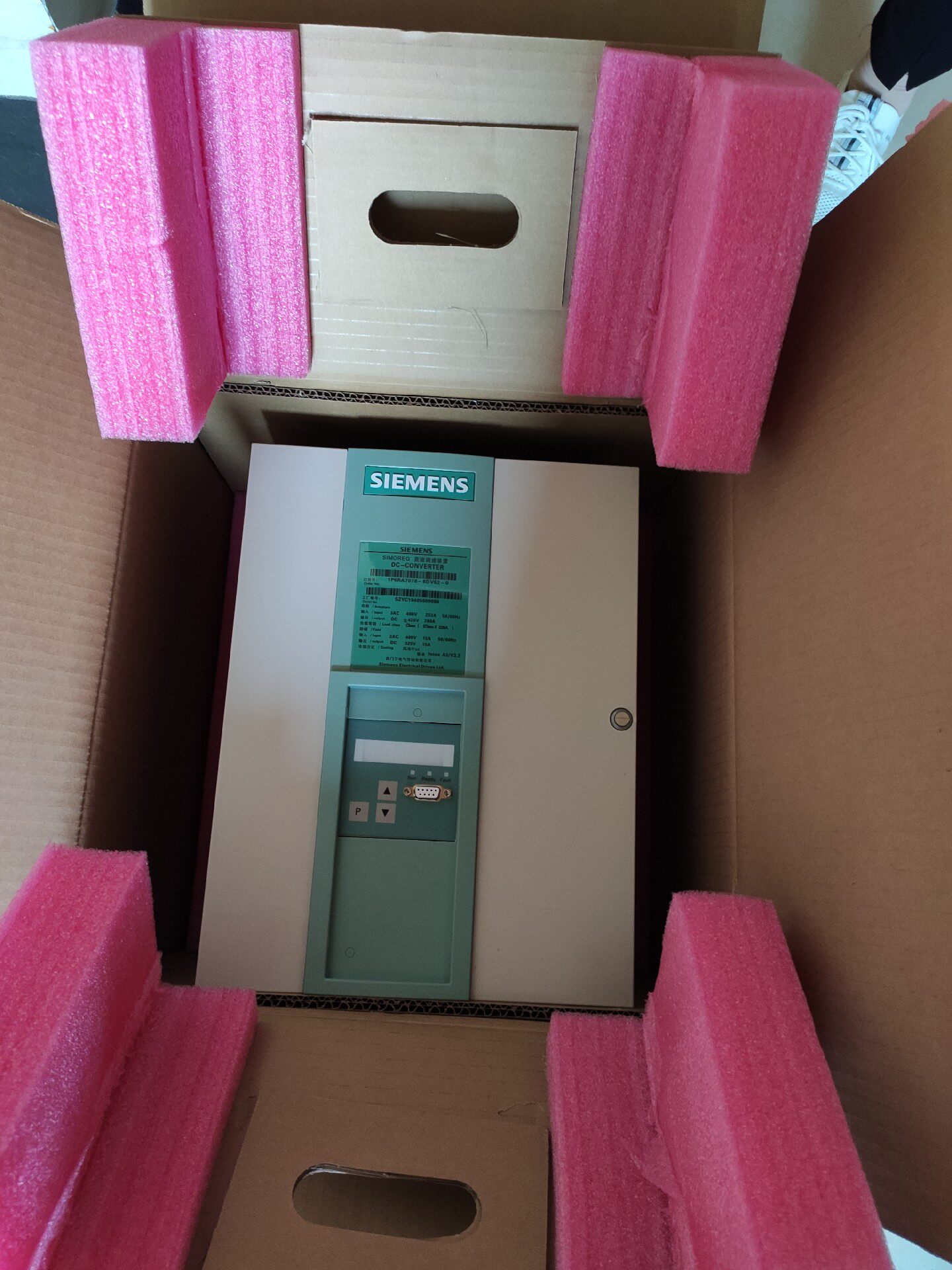 Siemens 6RA7078-6DV62-0 SIMOREG DC Преобразователь постоянного тока