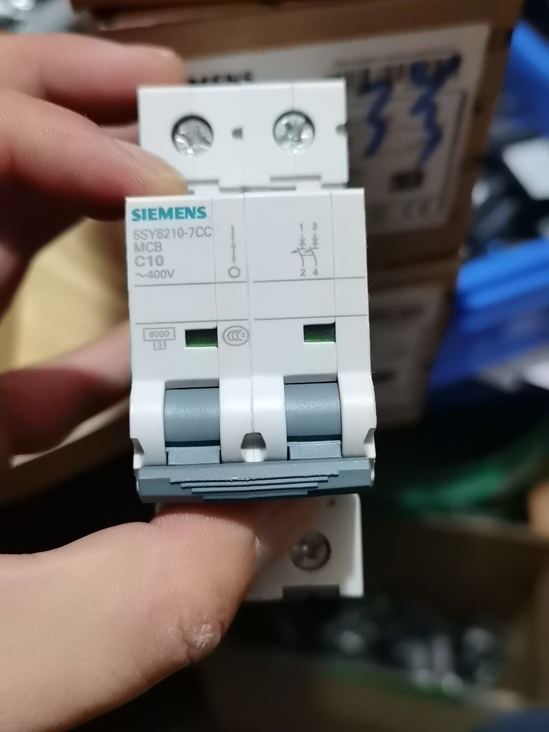 Siemens 5SY6210-7 5SY Модульный автоматический выключатель 4