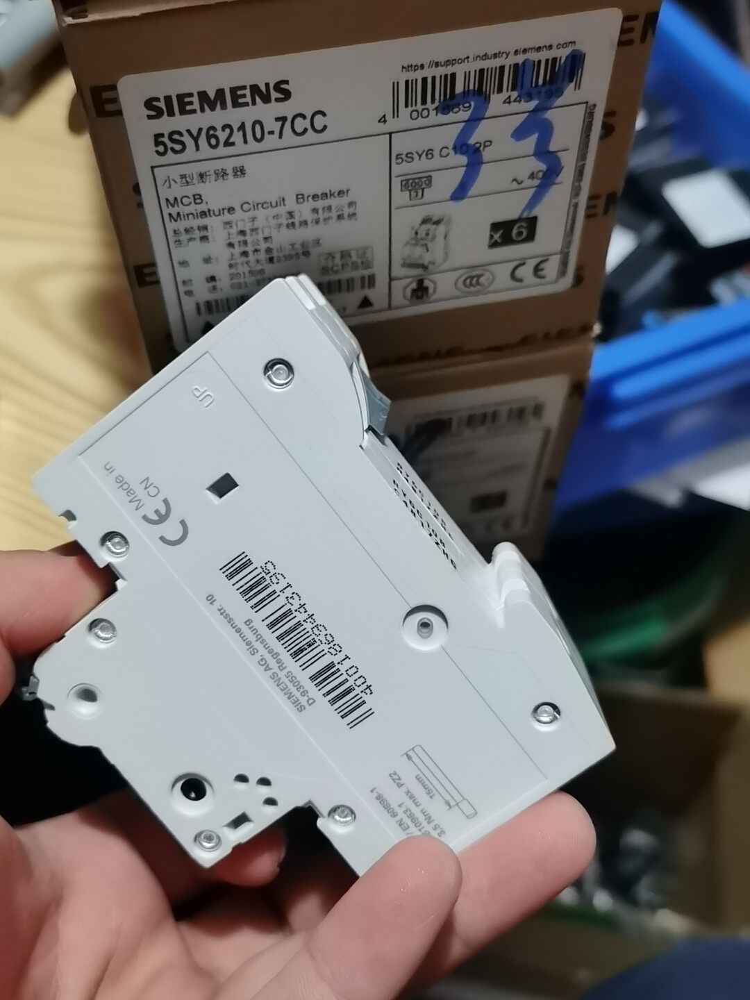 Siemens 5SY6210-7 5SY Модульный автоматический выключатель 6