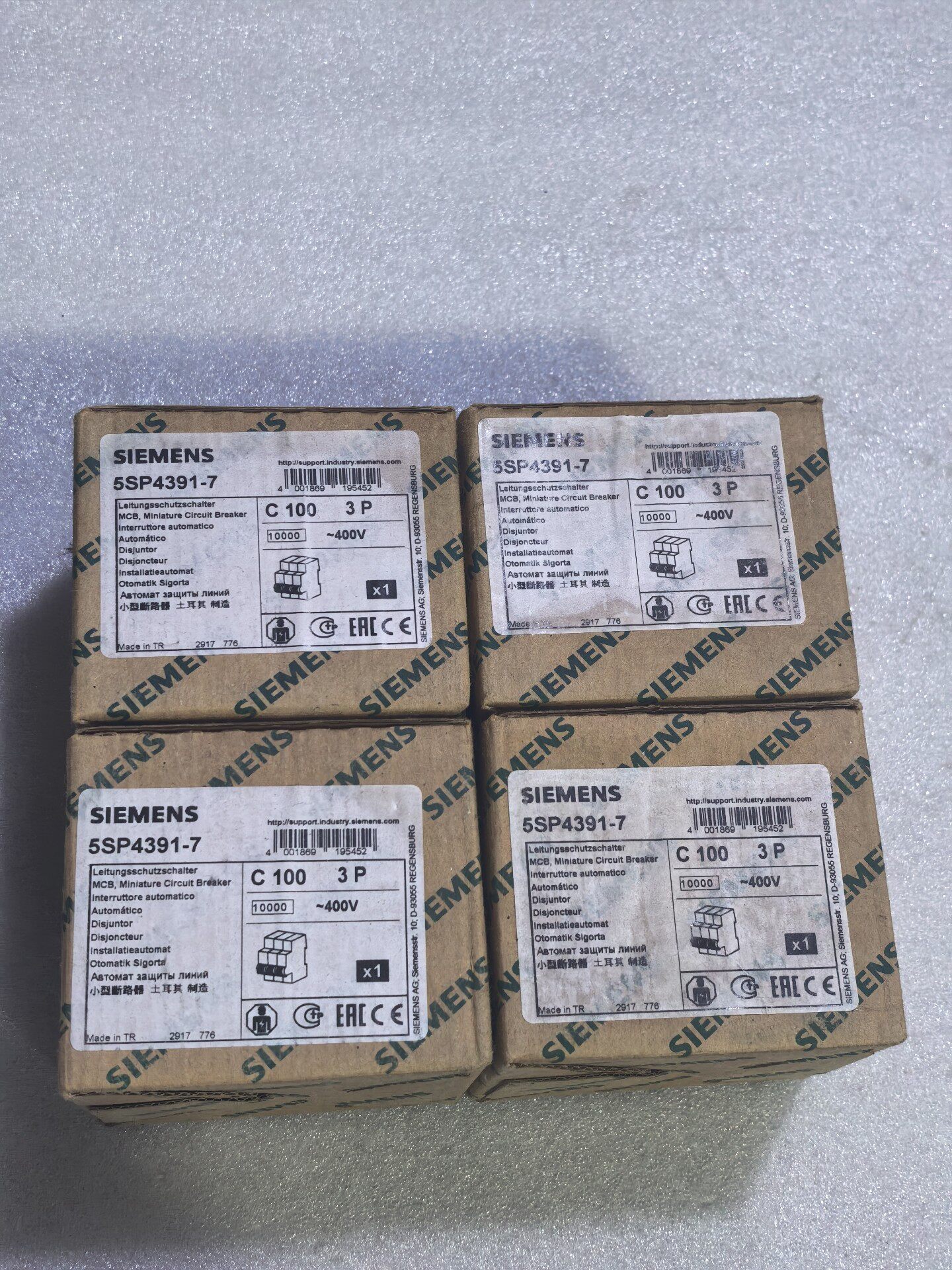 Siemens 5SP4391-7 5SP Модульный автоматический выключатель 2