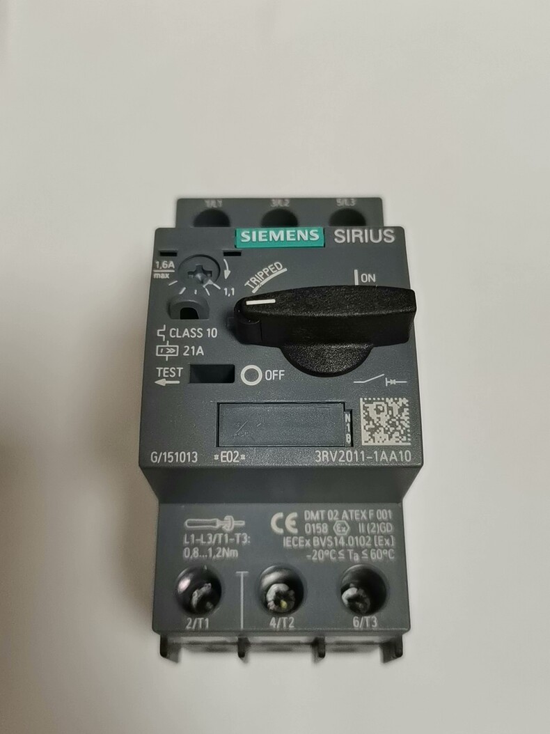 Siemens 3RV2011-1AA10 3RV2 Автомат защиты двигателя