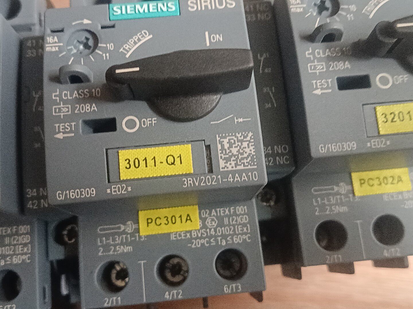 Siemens 3RV2021-4AA10 3RV2 Автомат защиты двигателя 2