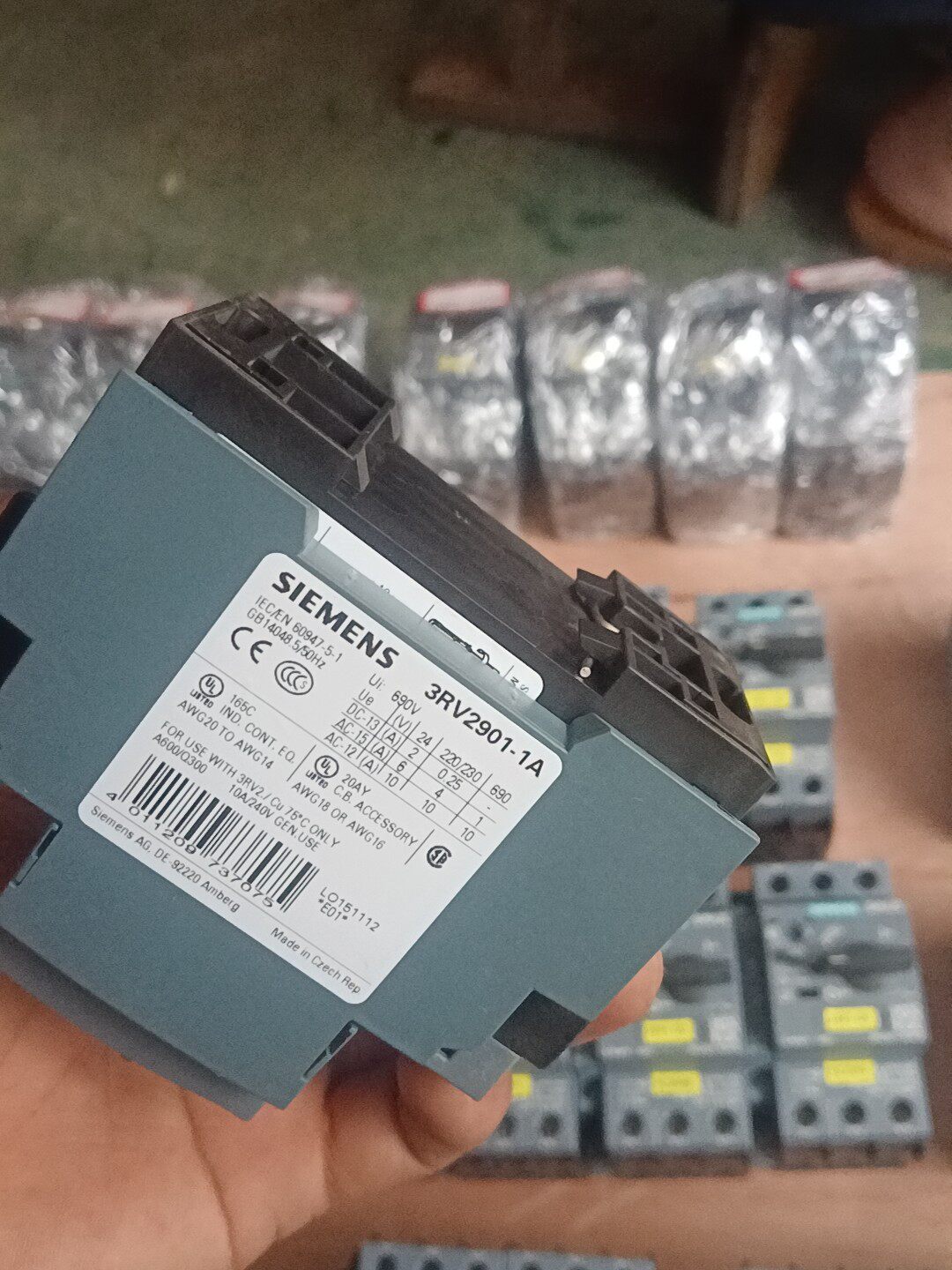 Siemens 3RV2021-4AA10 3RV2 Автомат защиты двигателя 4