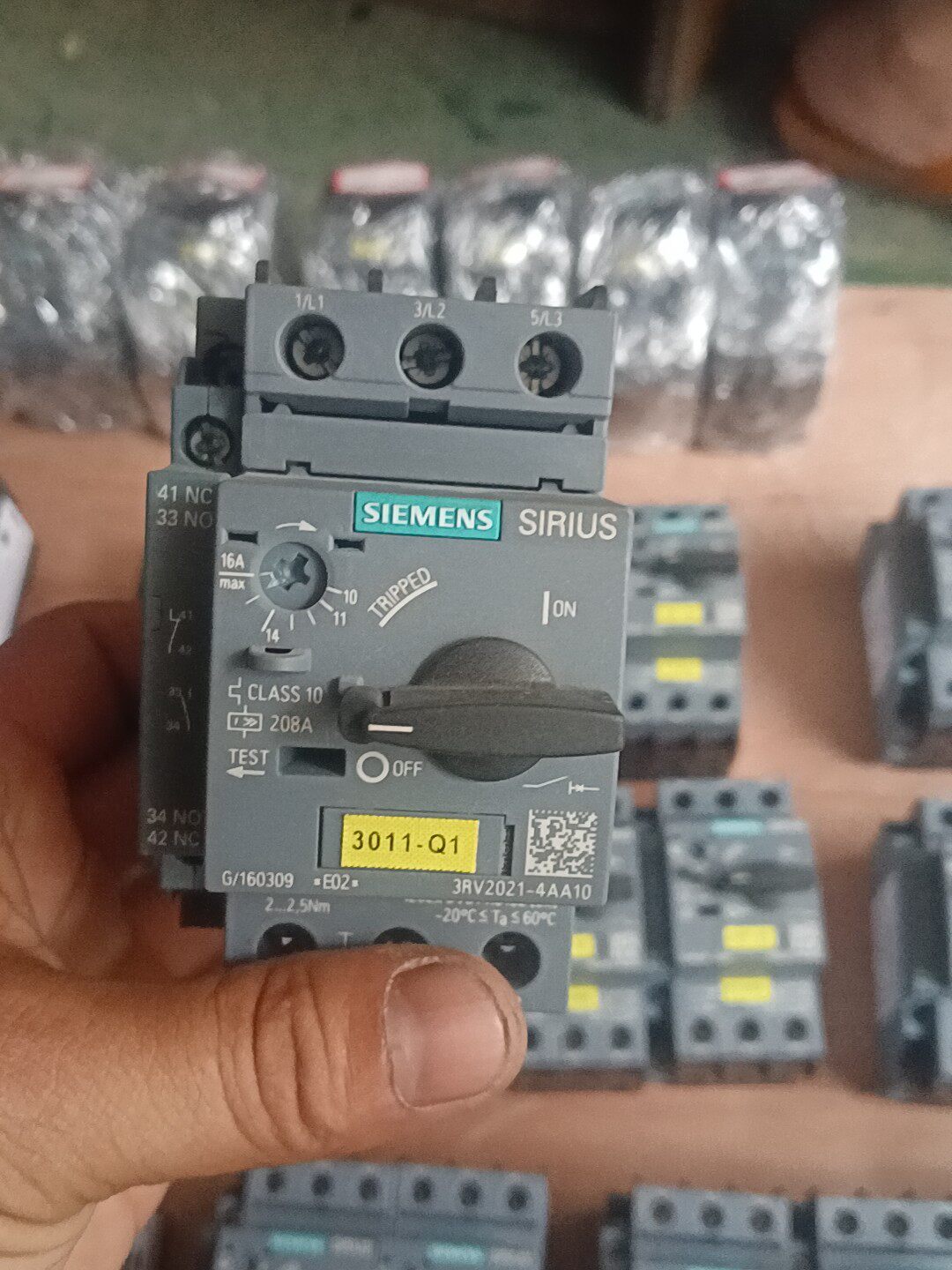 Siemens 3RV2021-4AA10 3RV2 Автомат защиты двигателя 6