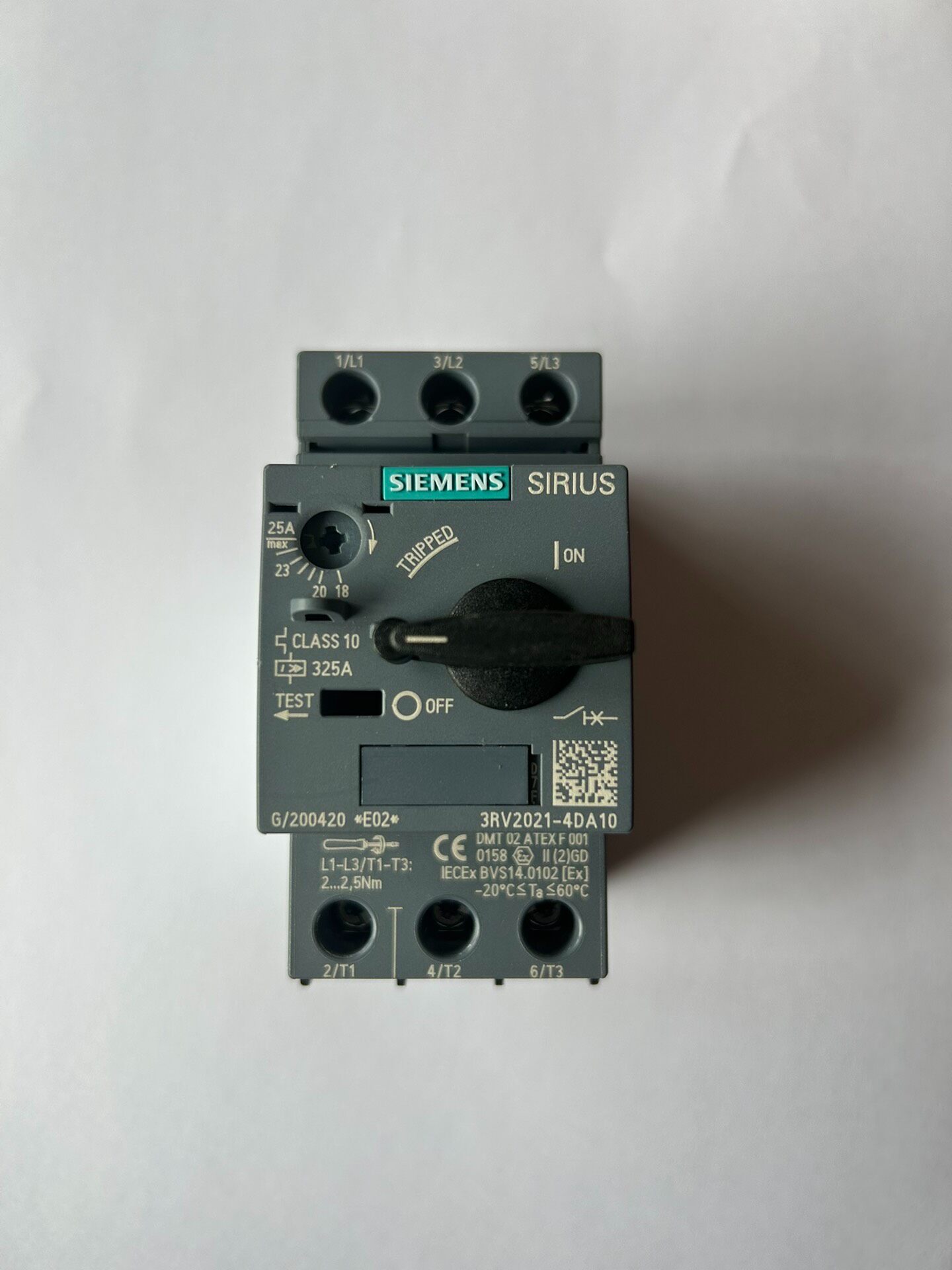 Siemens 3RV2021-4DA10 3RV2 Автомат защиты двигателя