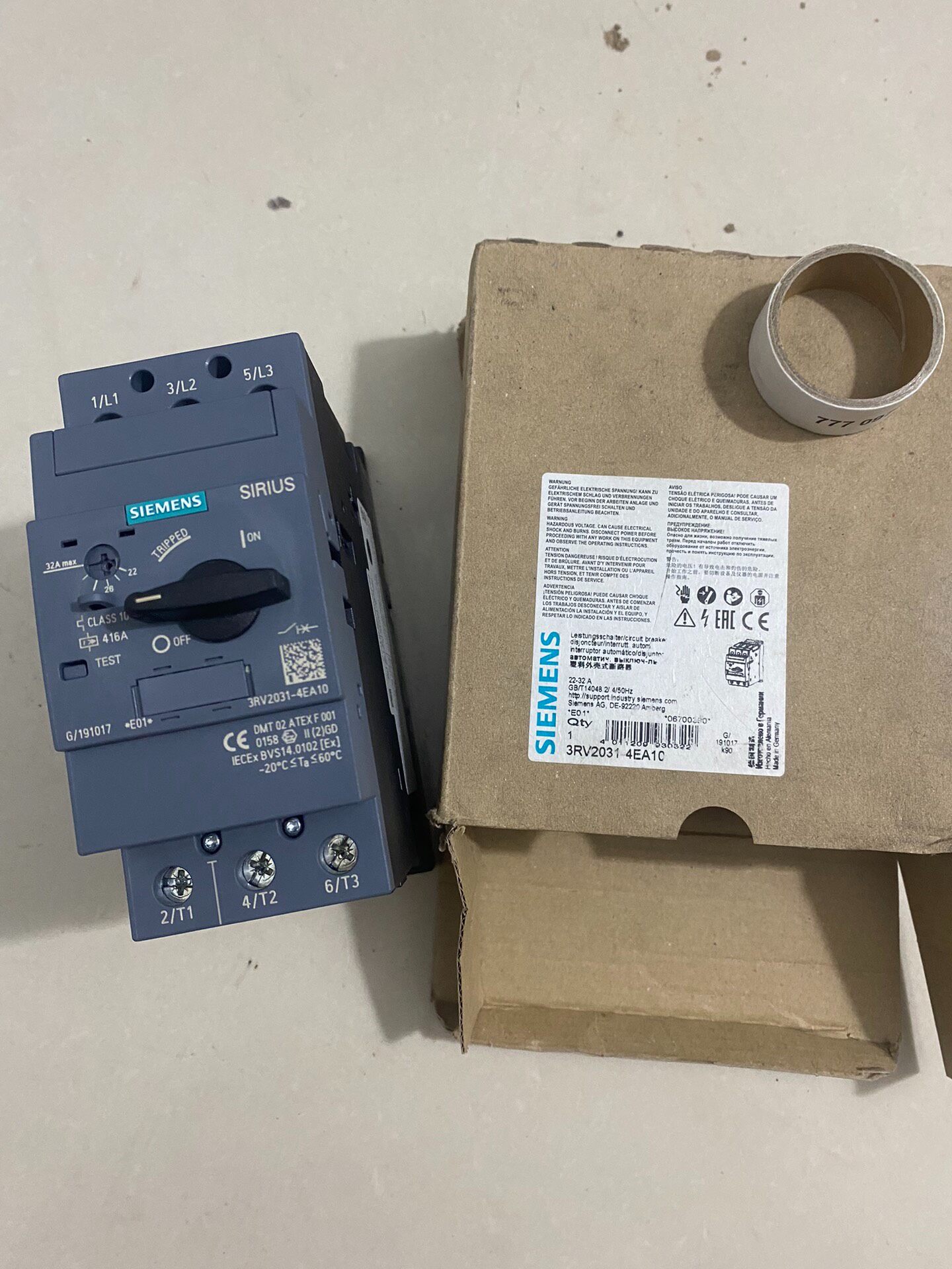 Siemens 3RV2031-4EA10 3RV2 Автомат защиты двигателя 2