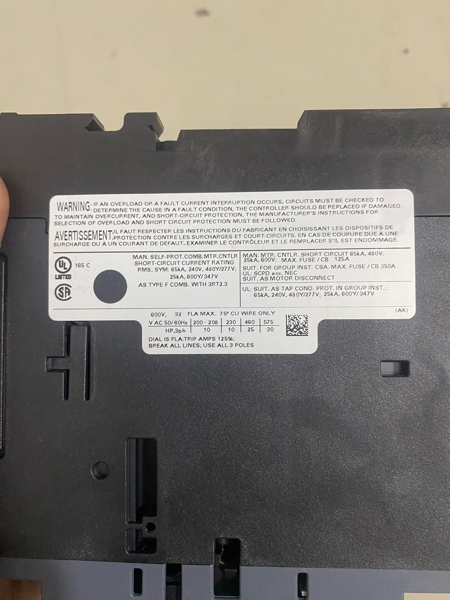 Siemens 3RV2031-4EA10 3RV2 Автомат защиты двигателя 6
