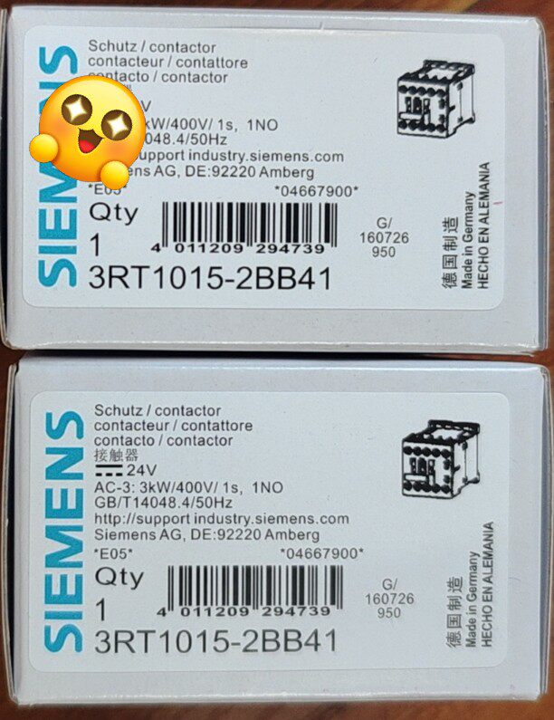 Siemens 3RT1015-2BB41 3RT1015 Контактор