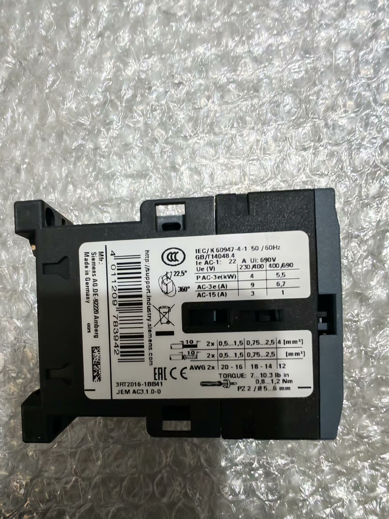 Siemens 3RT2016-1BB41 3RT2016 Контактор 6