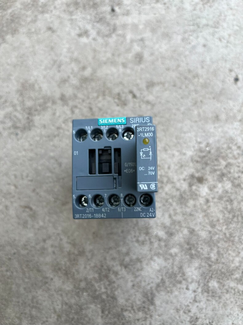 Siemens 3RT2016-1BB42 3RT2016 Контактор 2