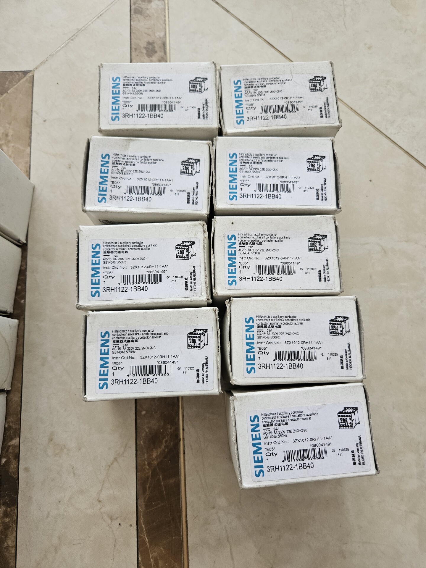 Siemens 3RH1122-1BB40 3RH11 Промежуточное реле 3