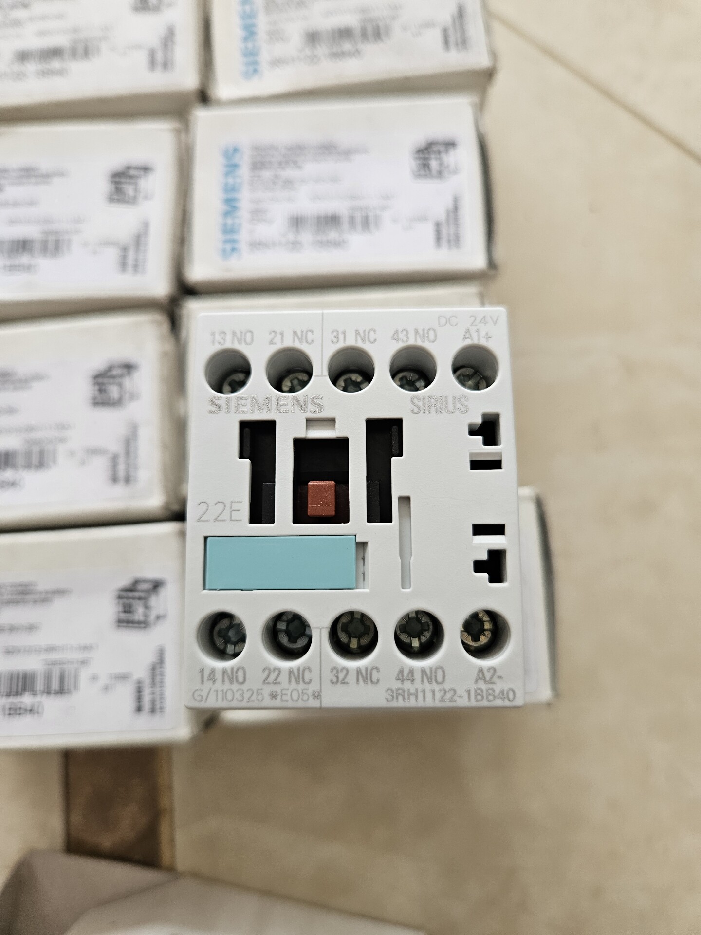 Siemens 3RH1122-1BB40 3RH11 Промежуточное реле 6