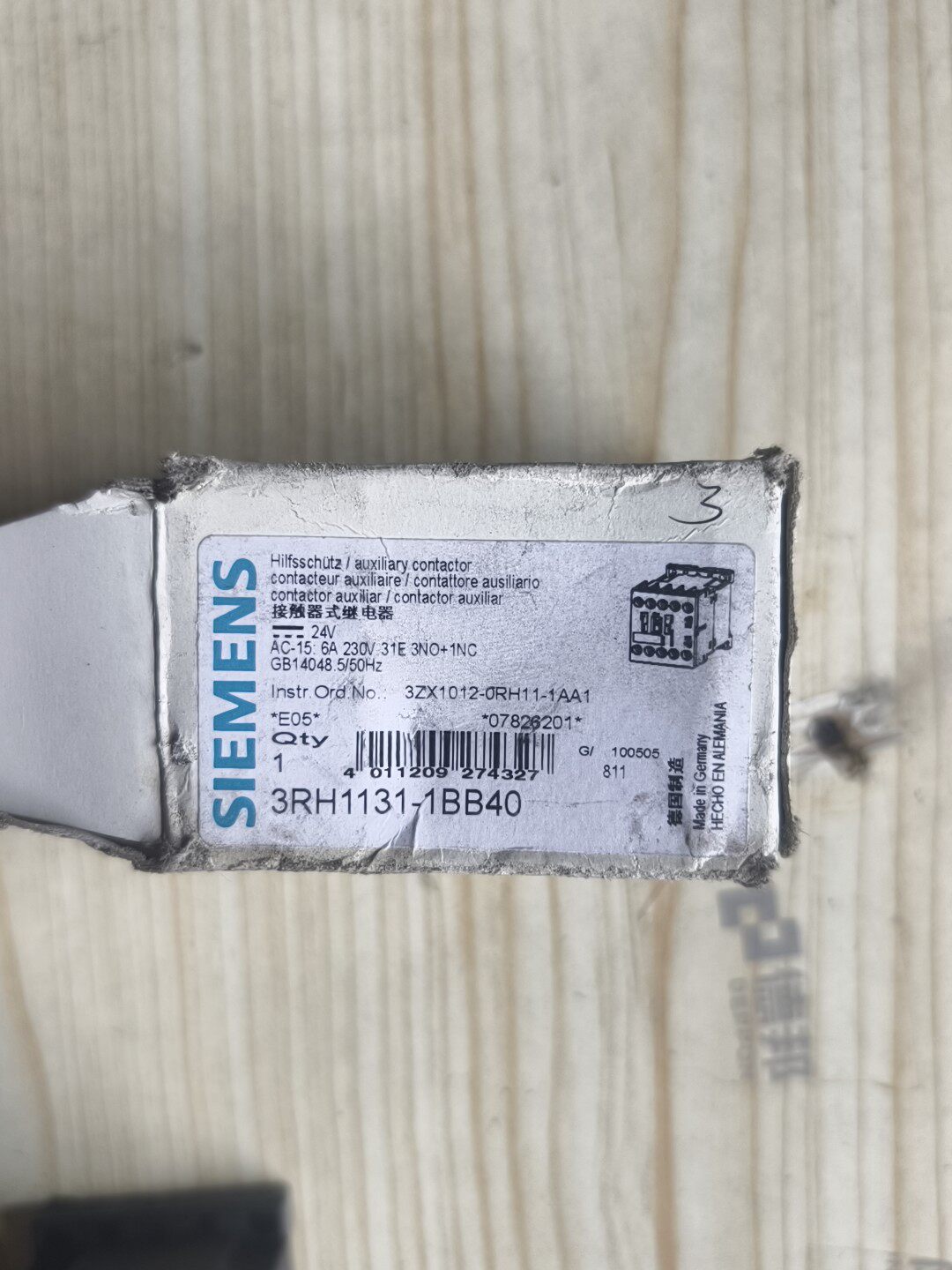 Siemens 3RH1131-1BB40 3RH11 Промежуточное реле 5