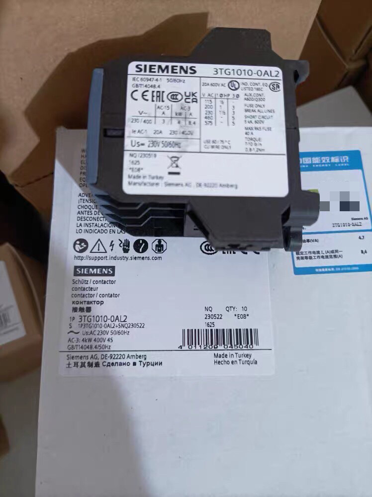 Siemens 3TG1010-0AL2 3TG10 Мини-контактор