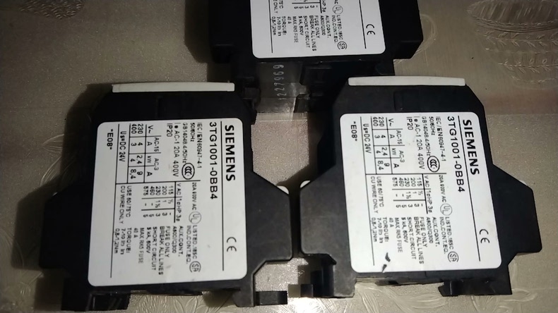 Siemens 3TG1001-0BB4 3TG10 Мини-контактор 5