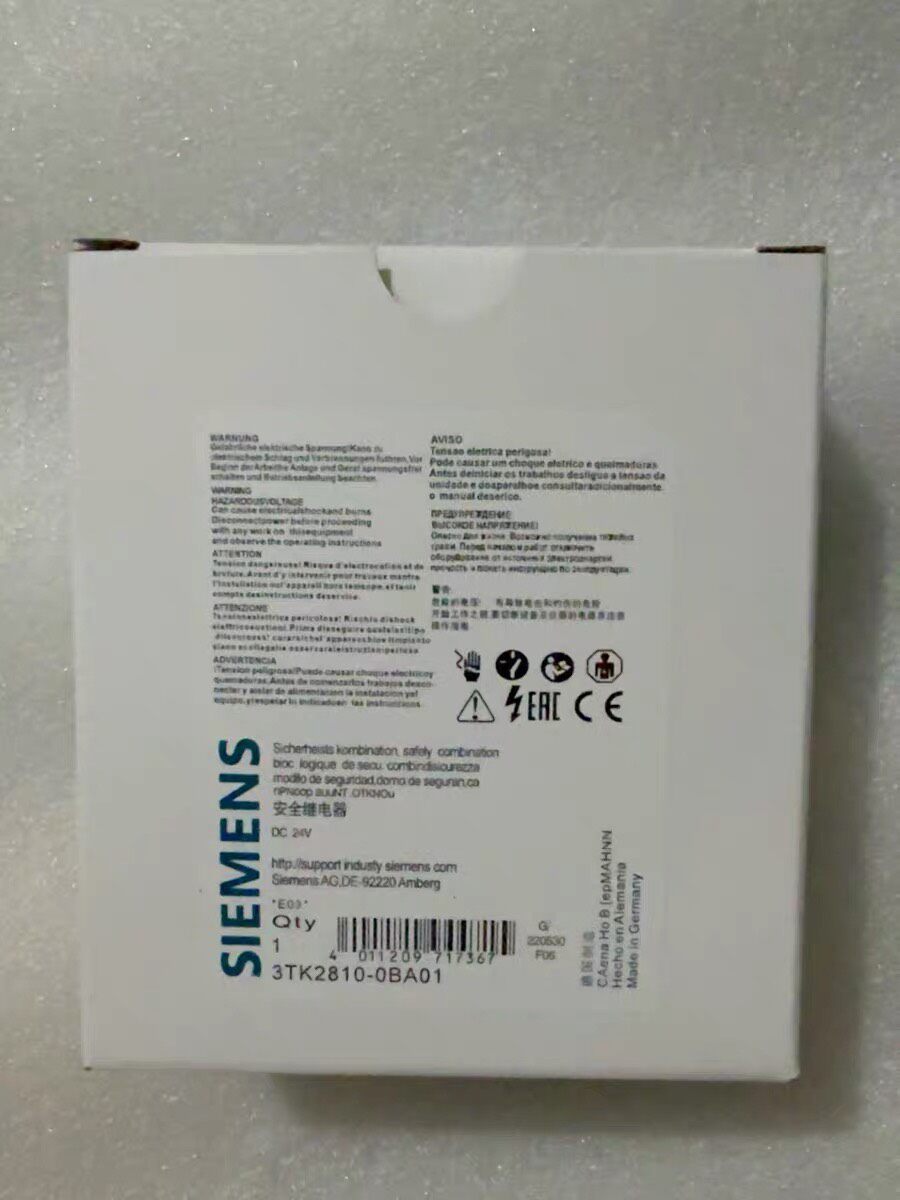 Siemens 3TK2810-0BA01 3TK28 Реле безопасности