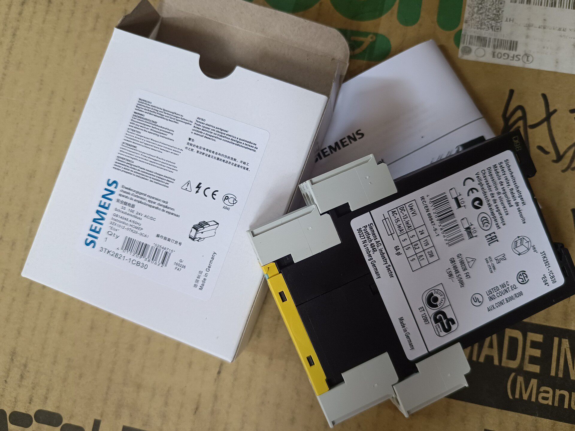 Siemens 3TK2821-1CB30 3TK28 Реле безопасности 3