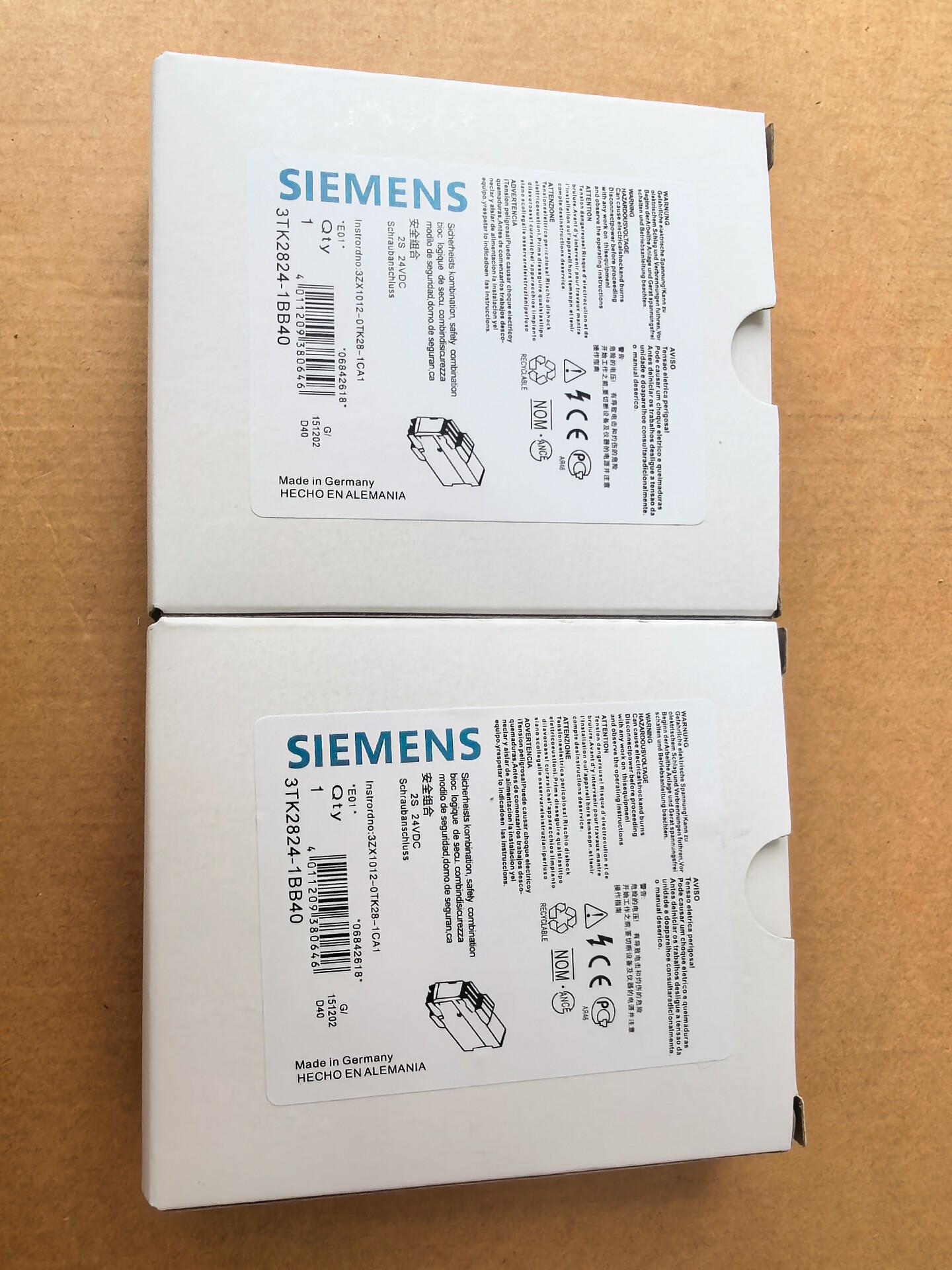 Siemens 3TK2824-1BB40 3TK28 Реле безопасности 3