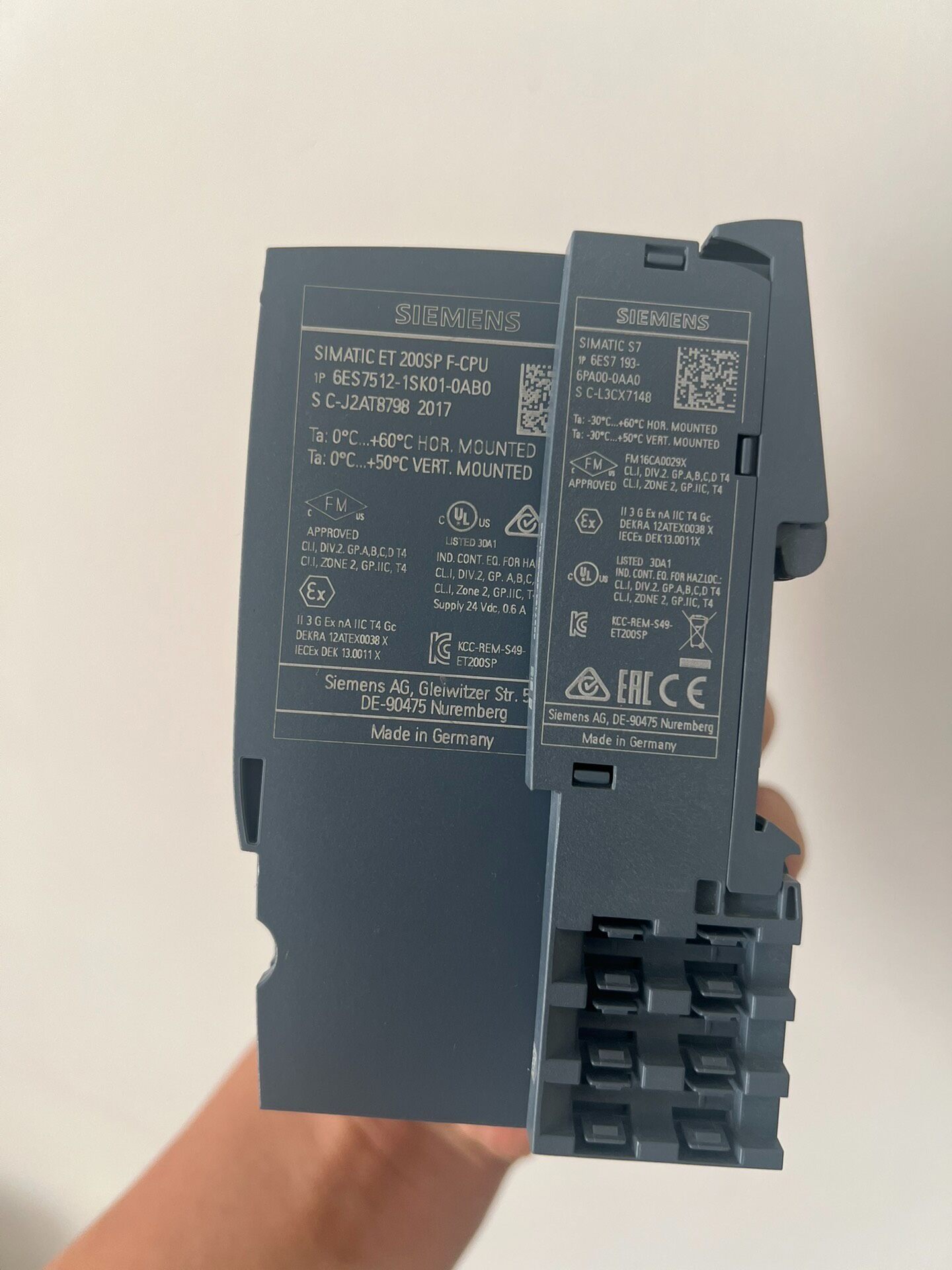 Siemens 6ES7512-1SK01-0AB0 CPU 1512SP F-1 PN 2