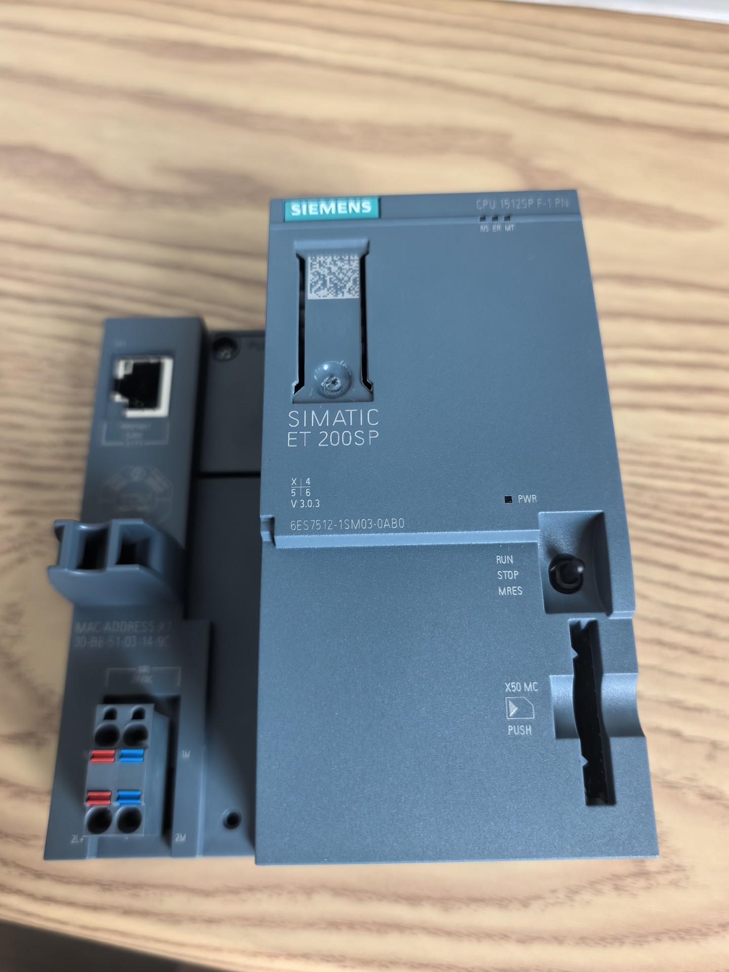Siemens 6ES7512-1SM03-0AB0 CPU 1512SP F‑1 PN 2