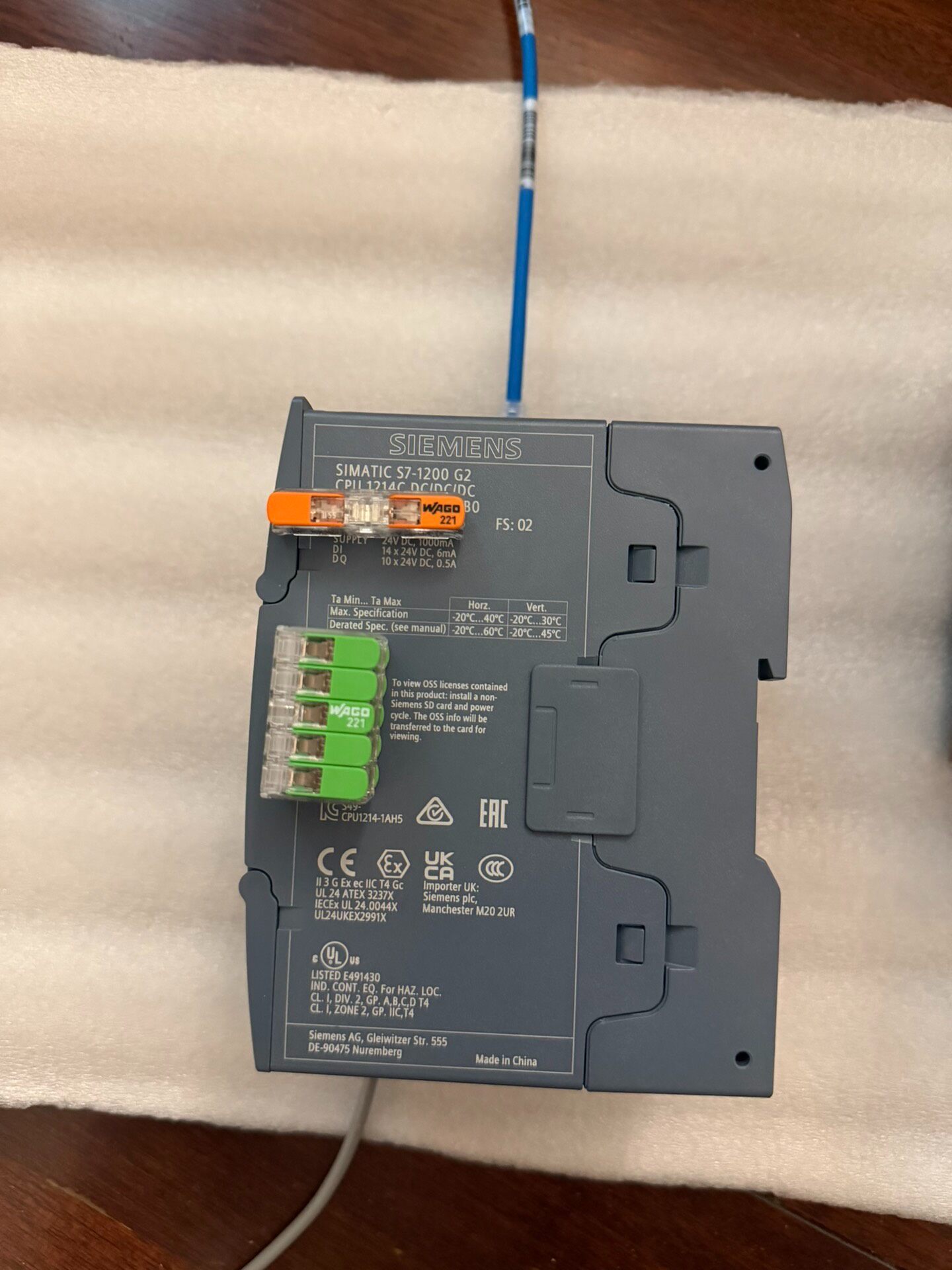 Siemens 6ES7214-1AH50-0XB0 SIMATIC S7-1200 CPU 1214C  2