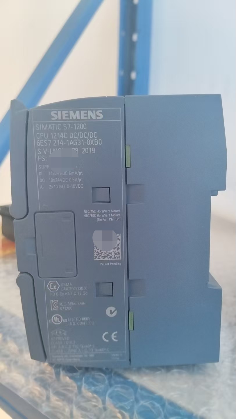 Siemens 6ES7214-1AG31-0XB0 SIMATIC S7-1200 CPU 1214C