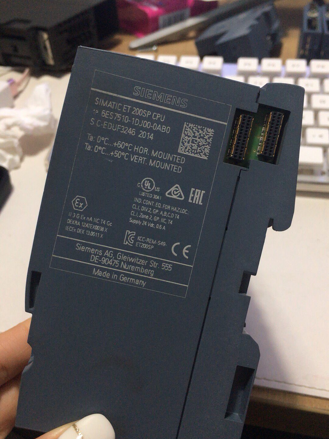 Siemens 6ES7510-1DJ00-0AB0 CPU 1510SP-1 PN