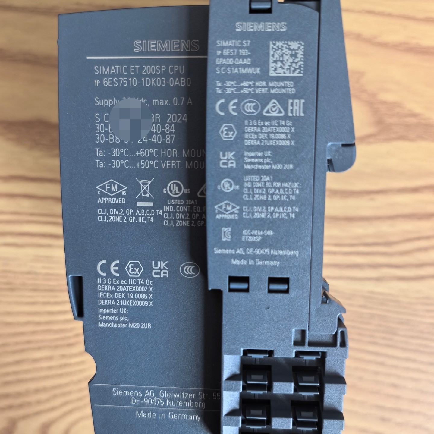 Siemens 6ES7510-1DK03-0AB0 CPU 1510SP-1 PN