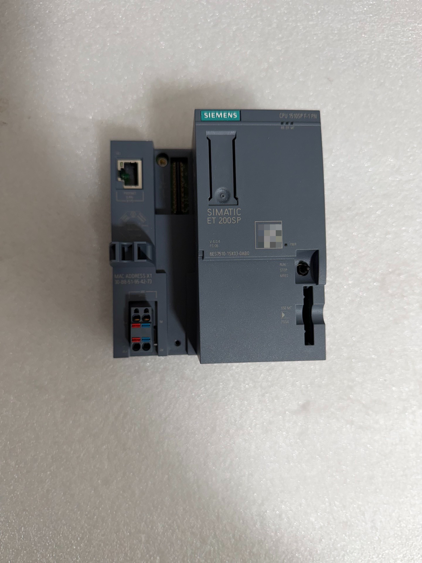 Siemens 6ES7510-1SK03-0AB0 CPU 1510SP F-1 PN