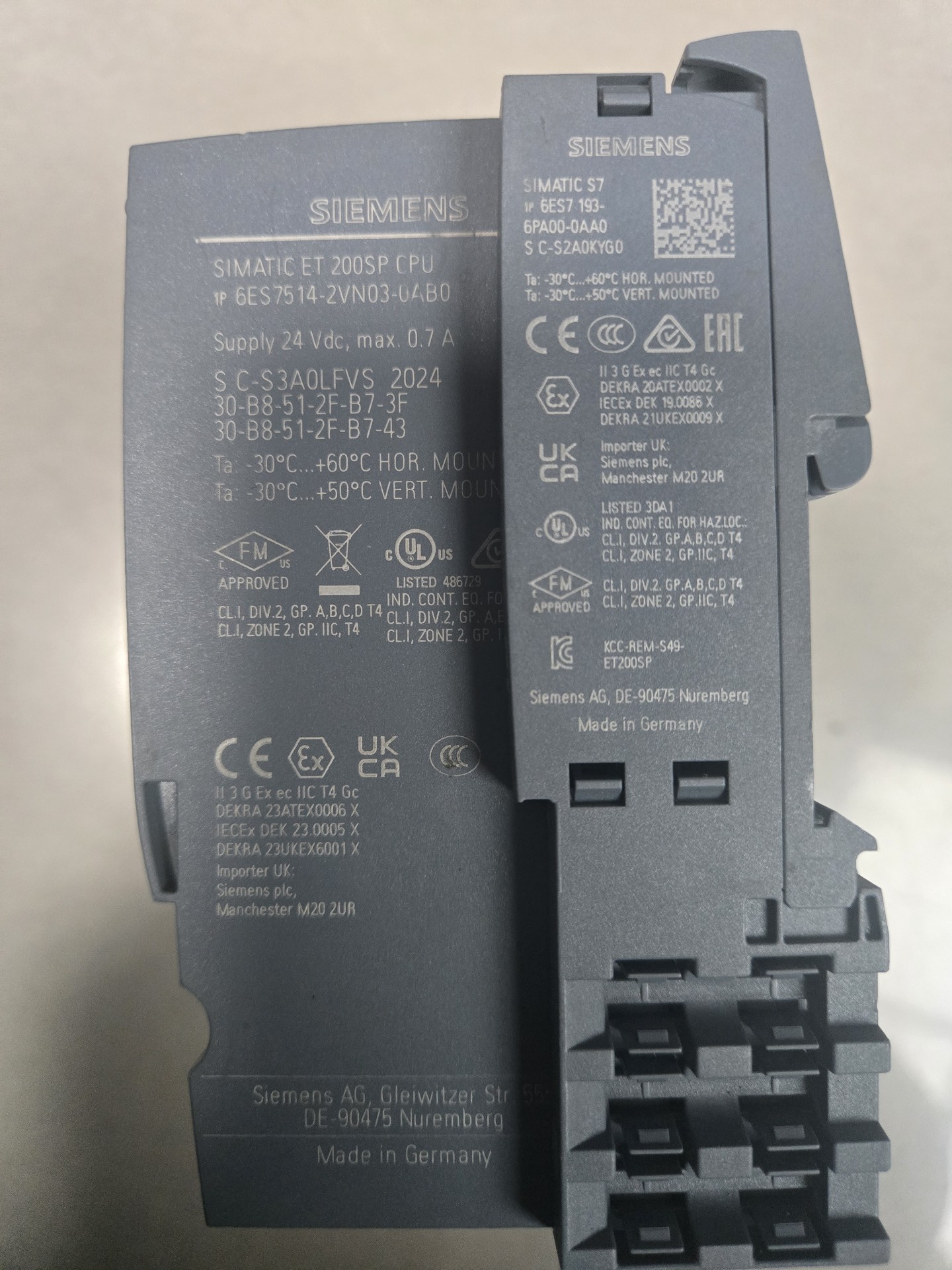 Siemens 6ES7514-2VN03-0AB0 CPU 1514SP 2