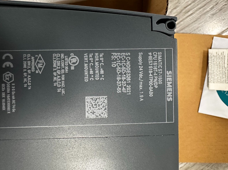 Siemens 6ES7518-4TP00-0AB0 CPU 1518T-4 PN 5
